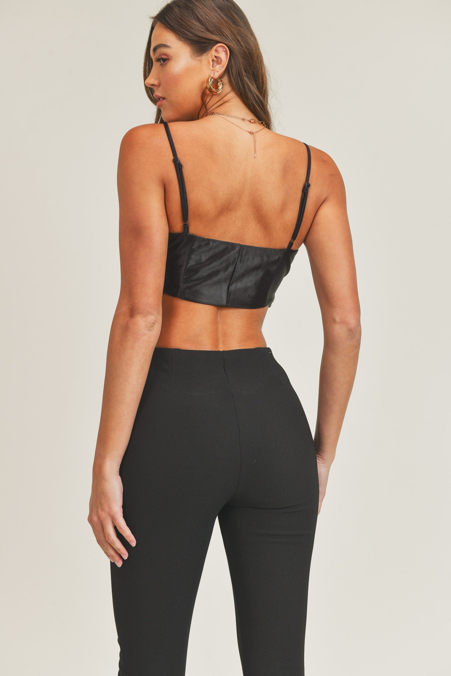 Talking To The Moon Cutout Top