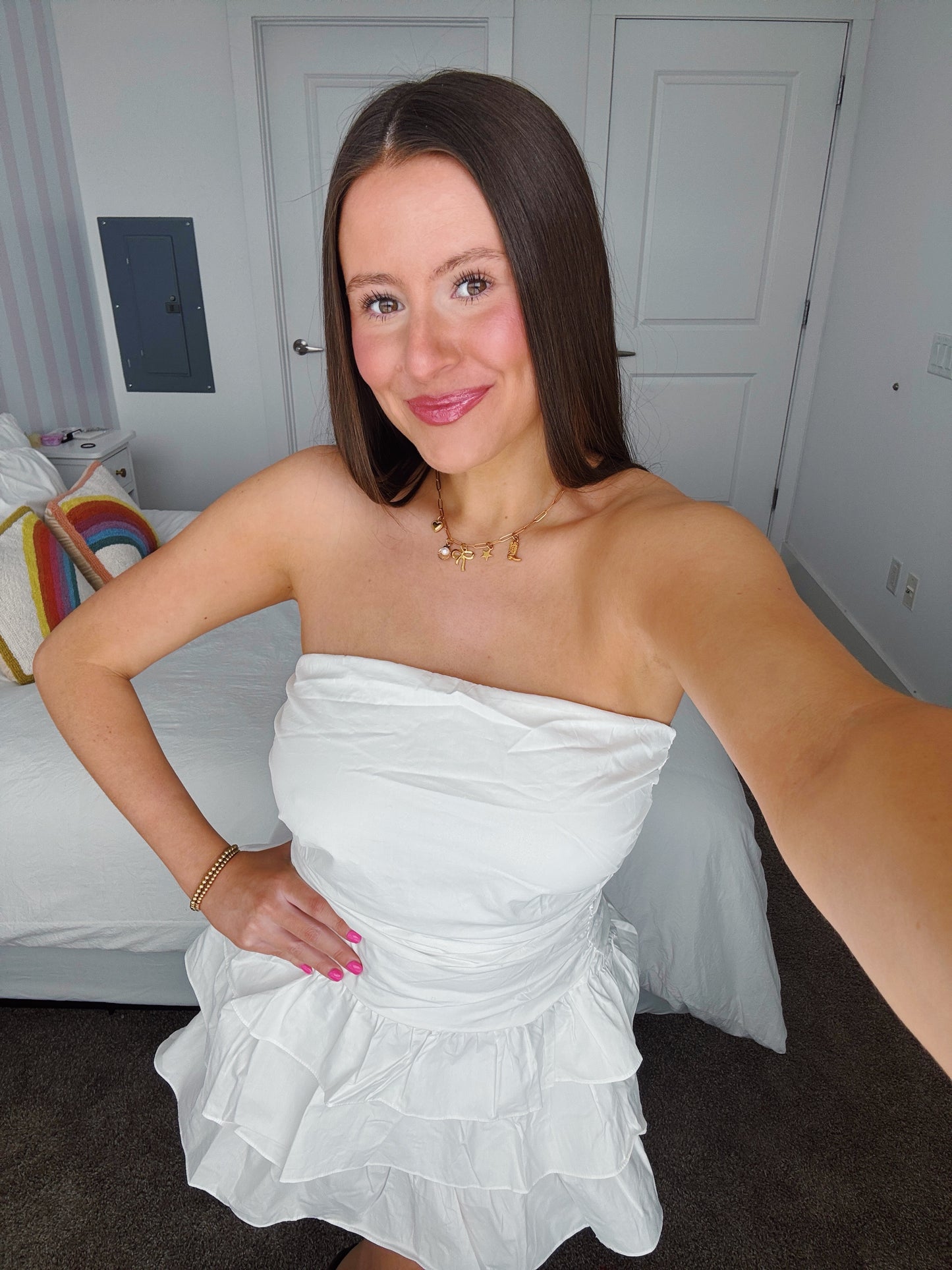 Make Your Mark Ruffle Dress
