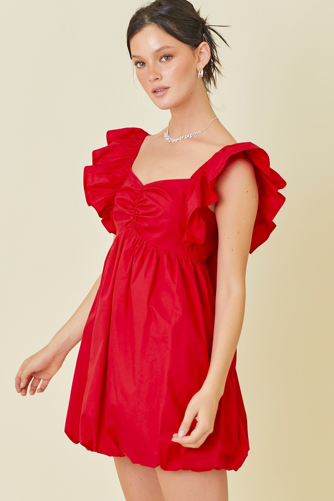 Candy Apple Bubble Dress