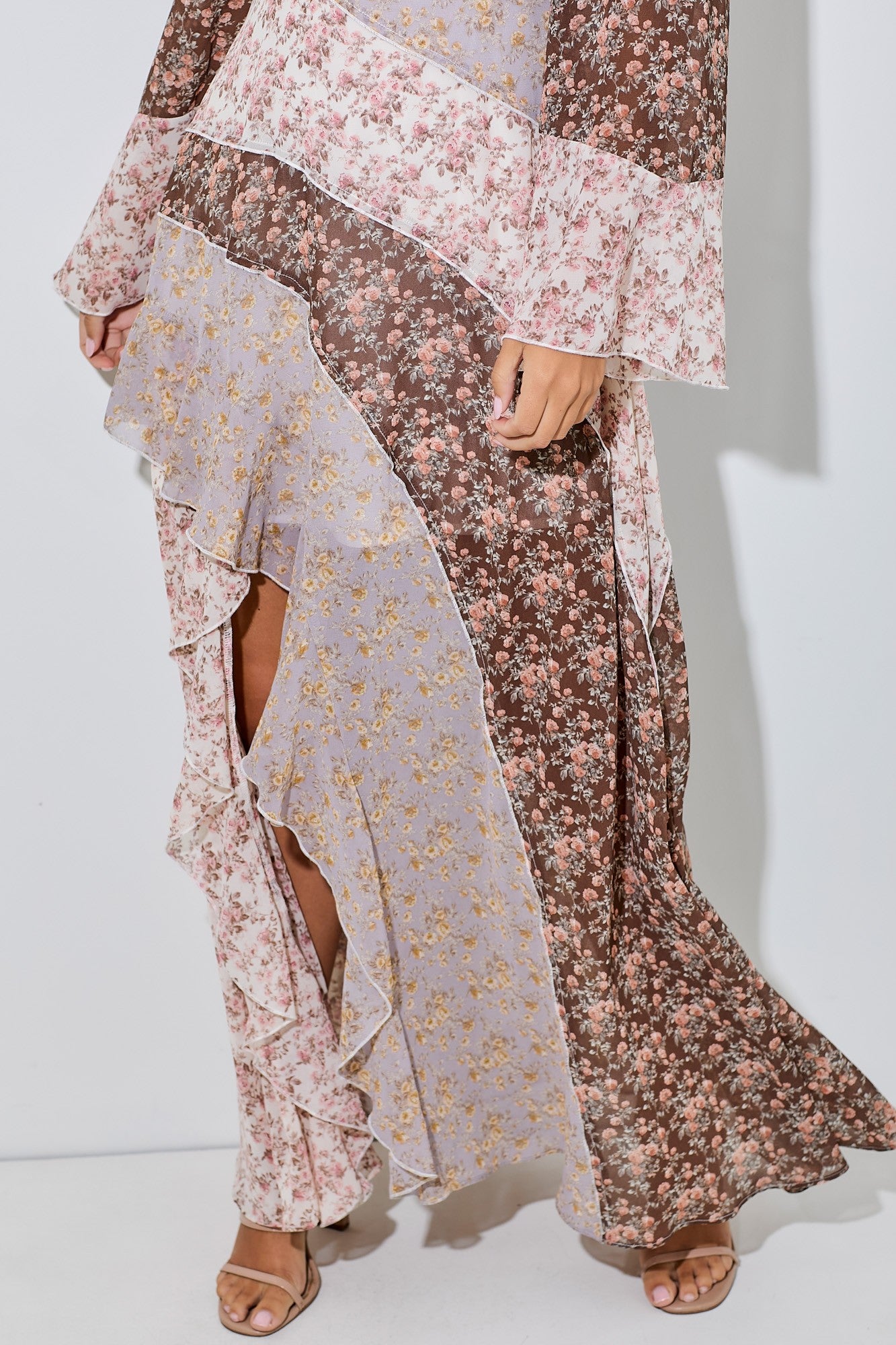 PREORDER: Golden Hour Floral Maxi Dress
