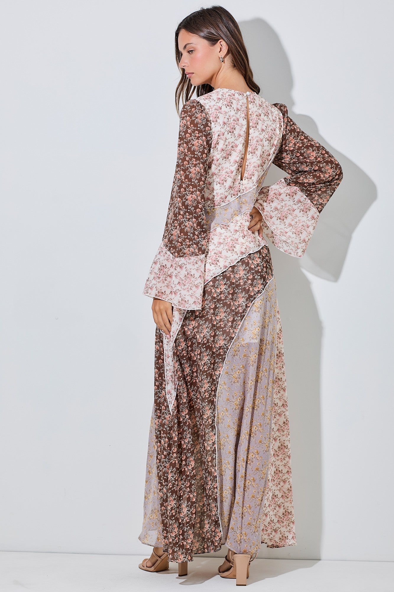 PREORDER: Golden Hour Floral Maxi Dress