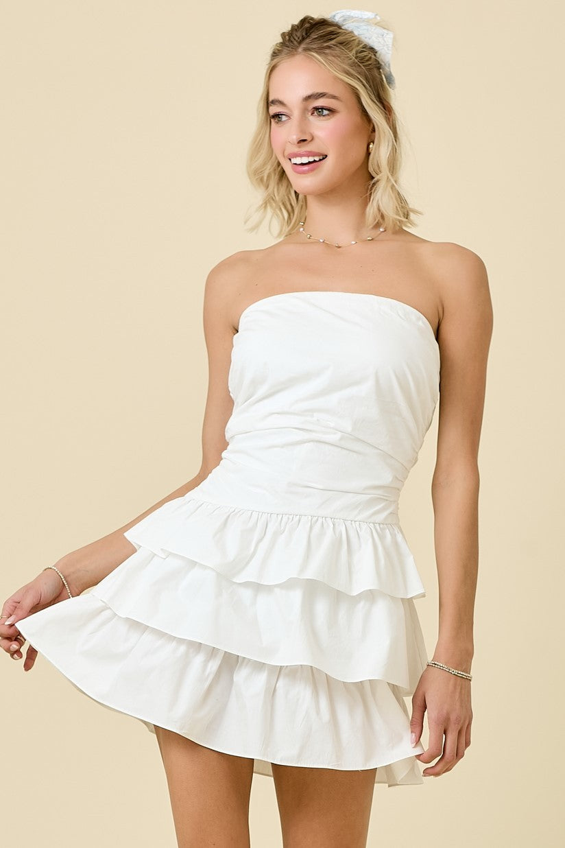 Make Your Mark Ruffle Dress