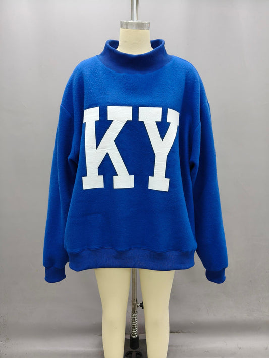 PREORDER: Kentucky Reversible Mock Neck Sweatshirt (EST. SHIP DATE: 2/13)