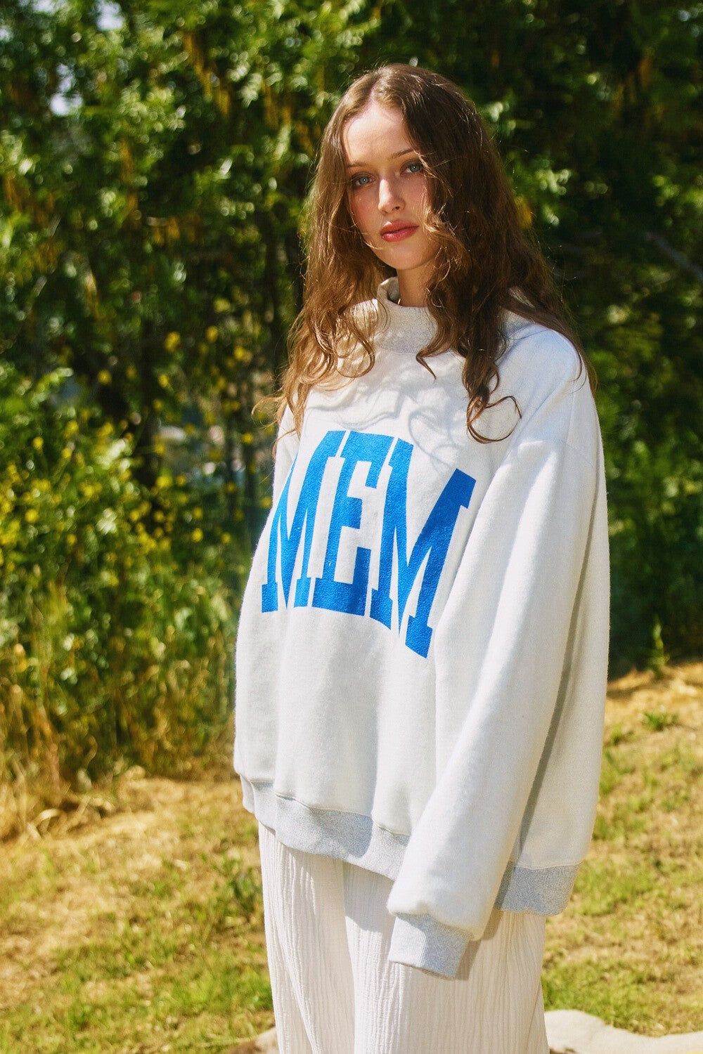 PREORDER: Memphis Reversible Mock Neck Sweatshirt