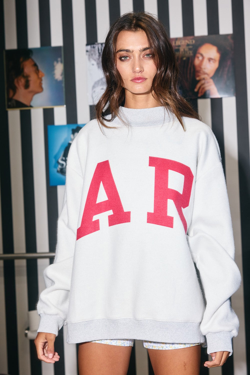 PREORDER: Arkansas Reversible Mock Neck Sweatshirt