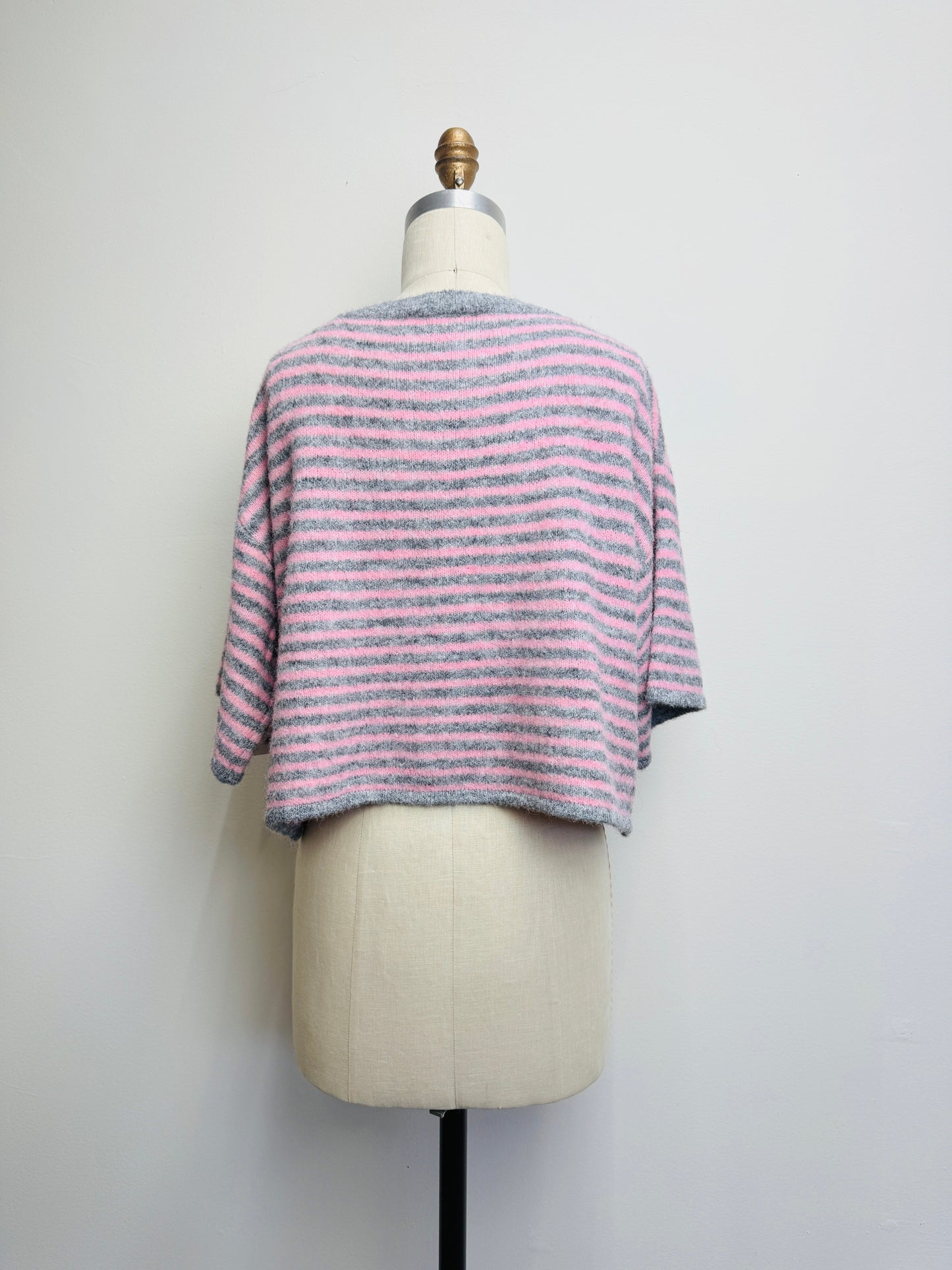 Easy Does It Striped Button Down Cardigan