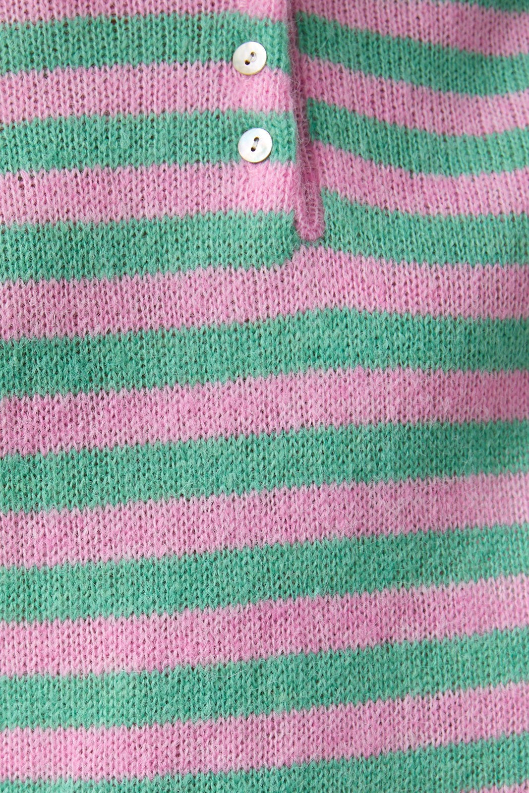 Candyland Striped Henley Sweater