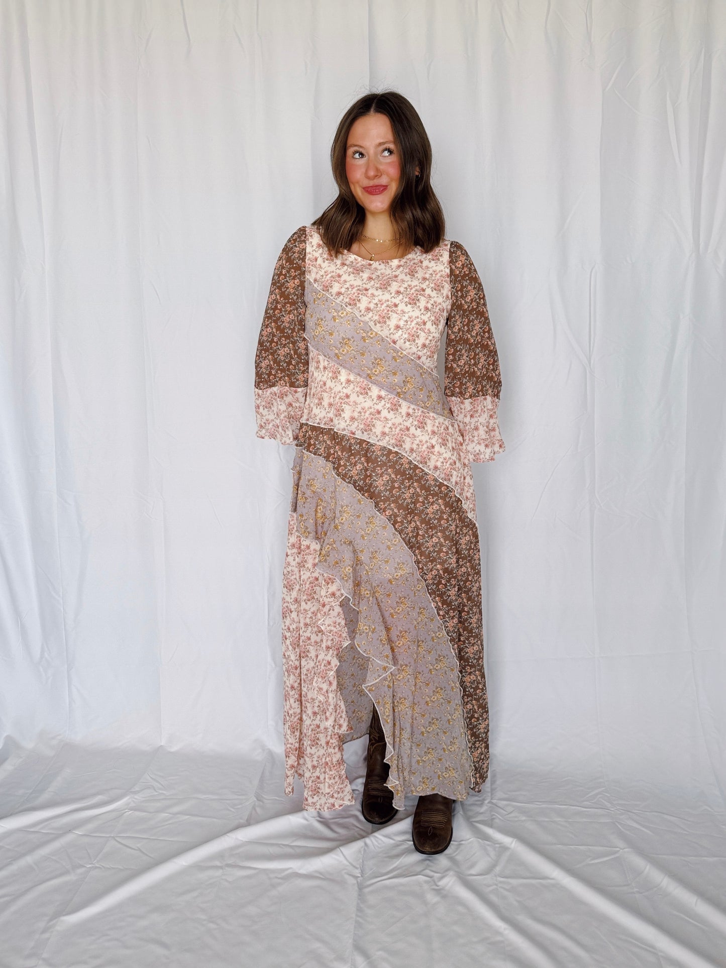Golden Hour Floral Maxi Dress