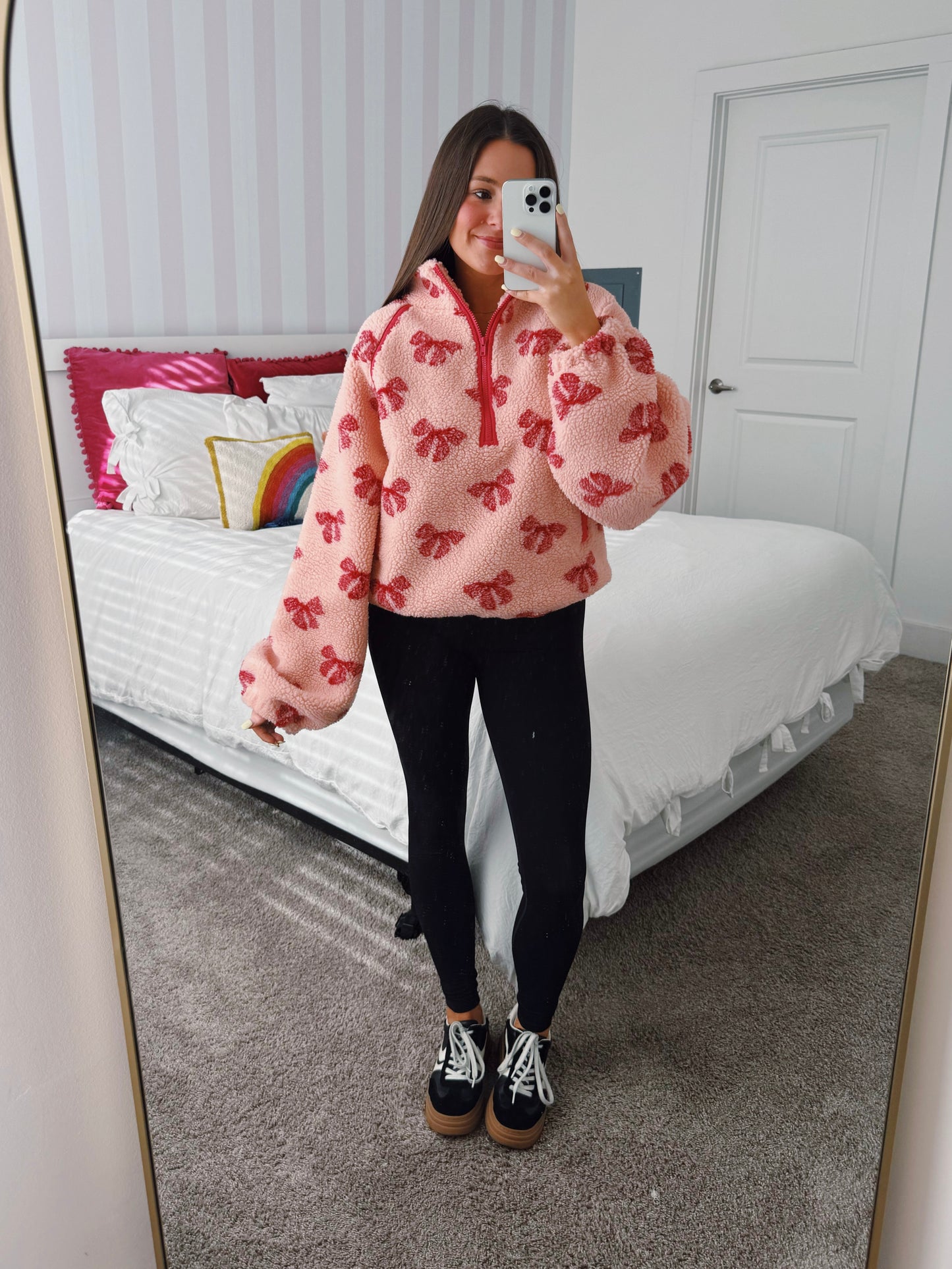 Wrapped in Warmth Fleece Henley Pullover