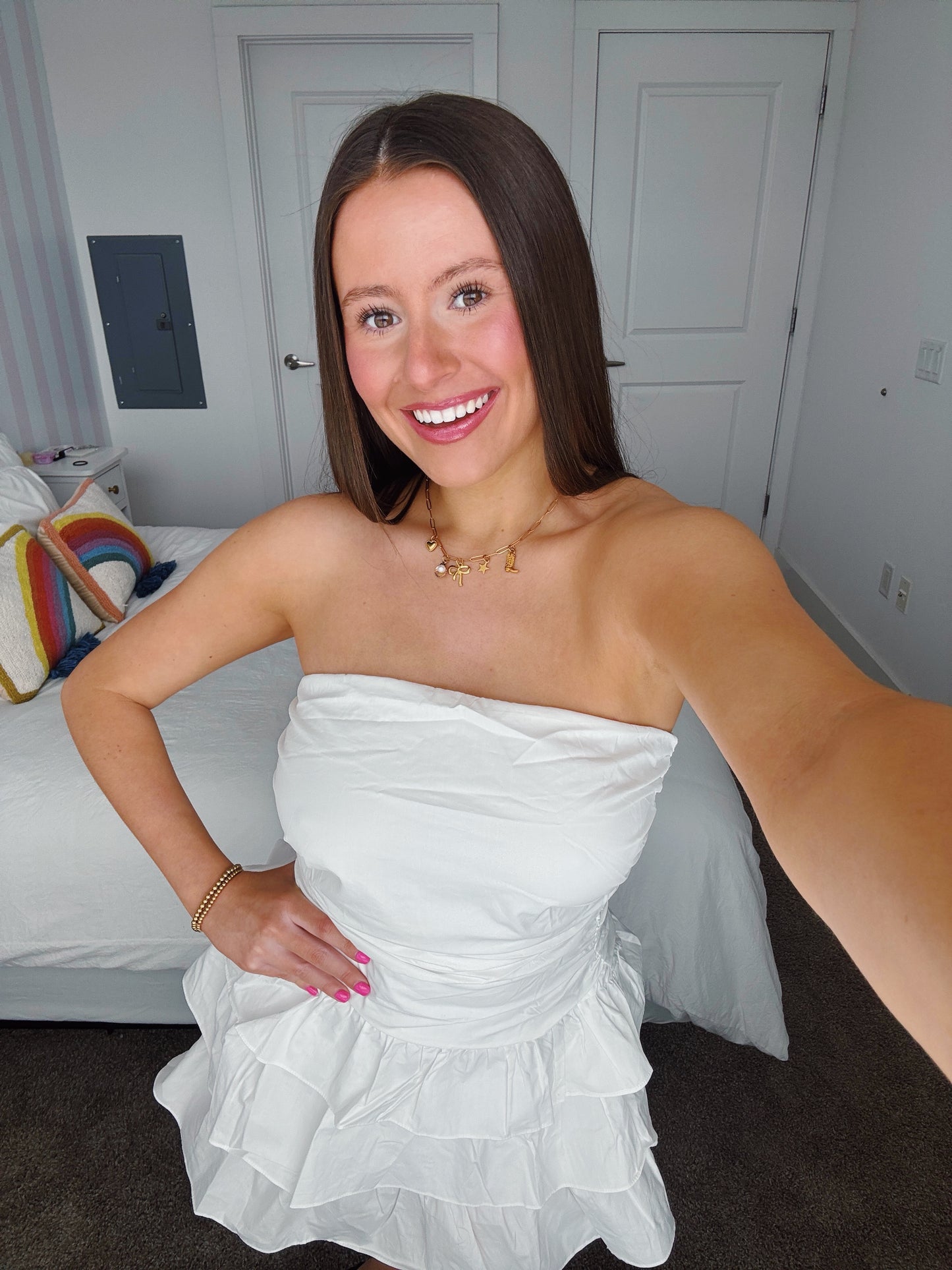 Make Your Mark Ruffle Dress