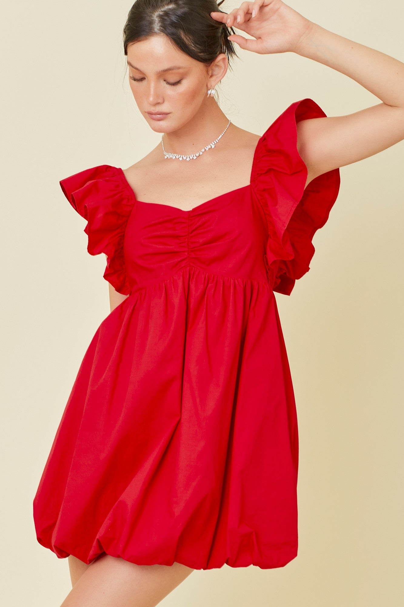 Candy Apple Bubble Dress