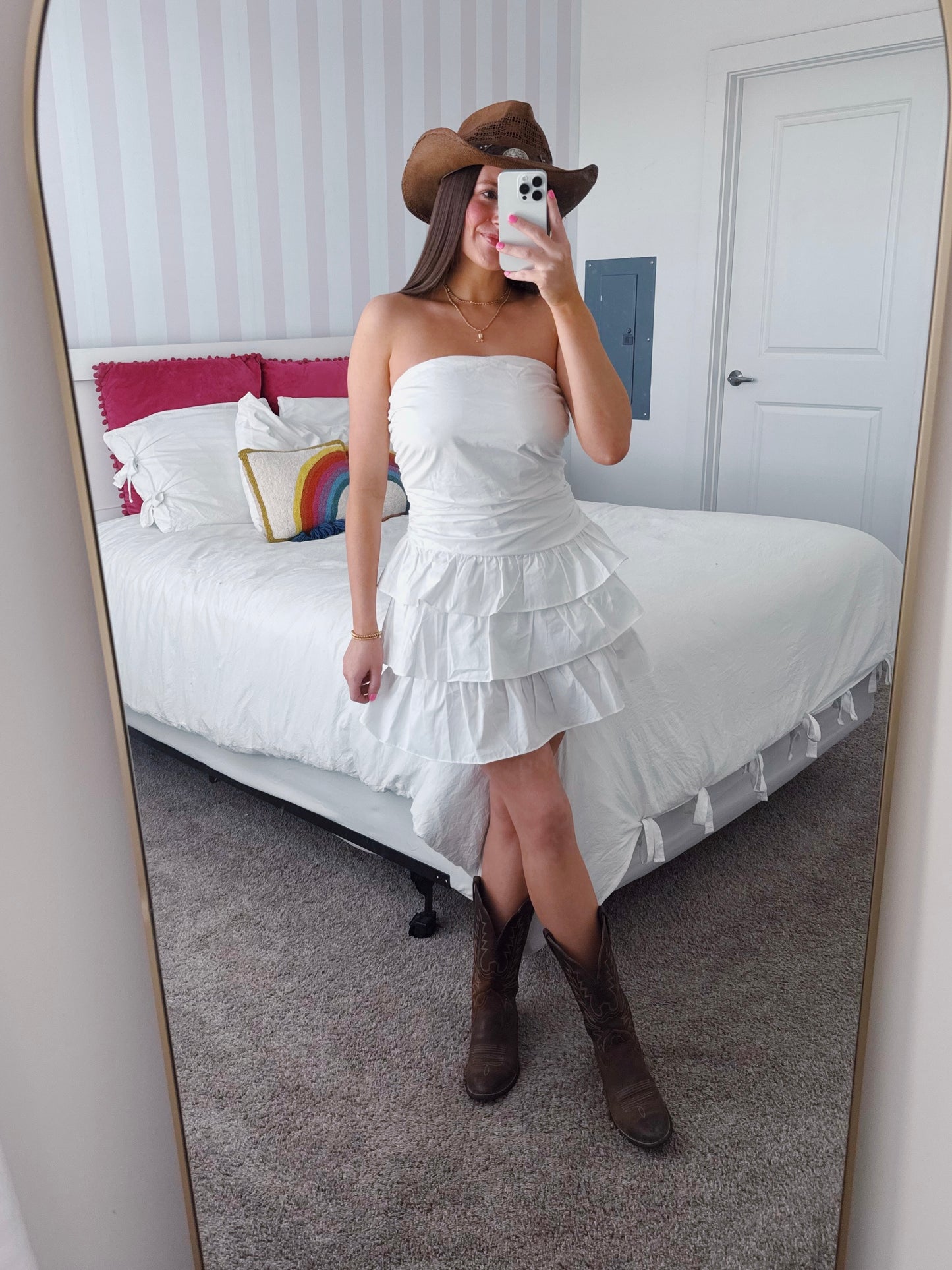 Make Your Mark Ruffle Dress