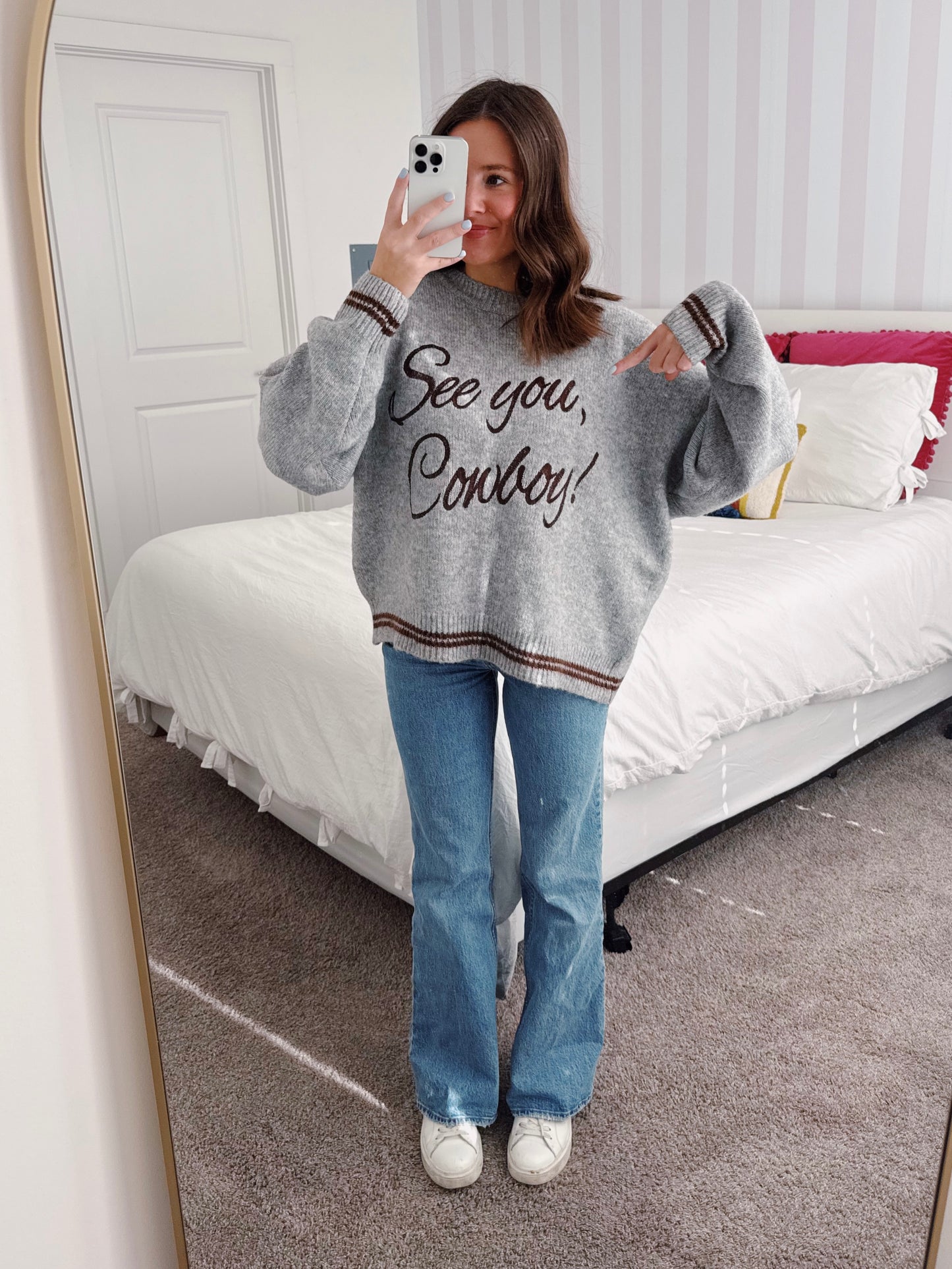 See You Cowboy Sweater