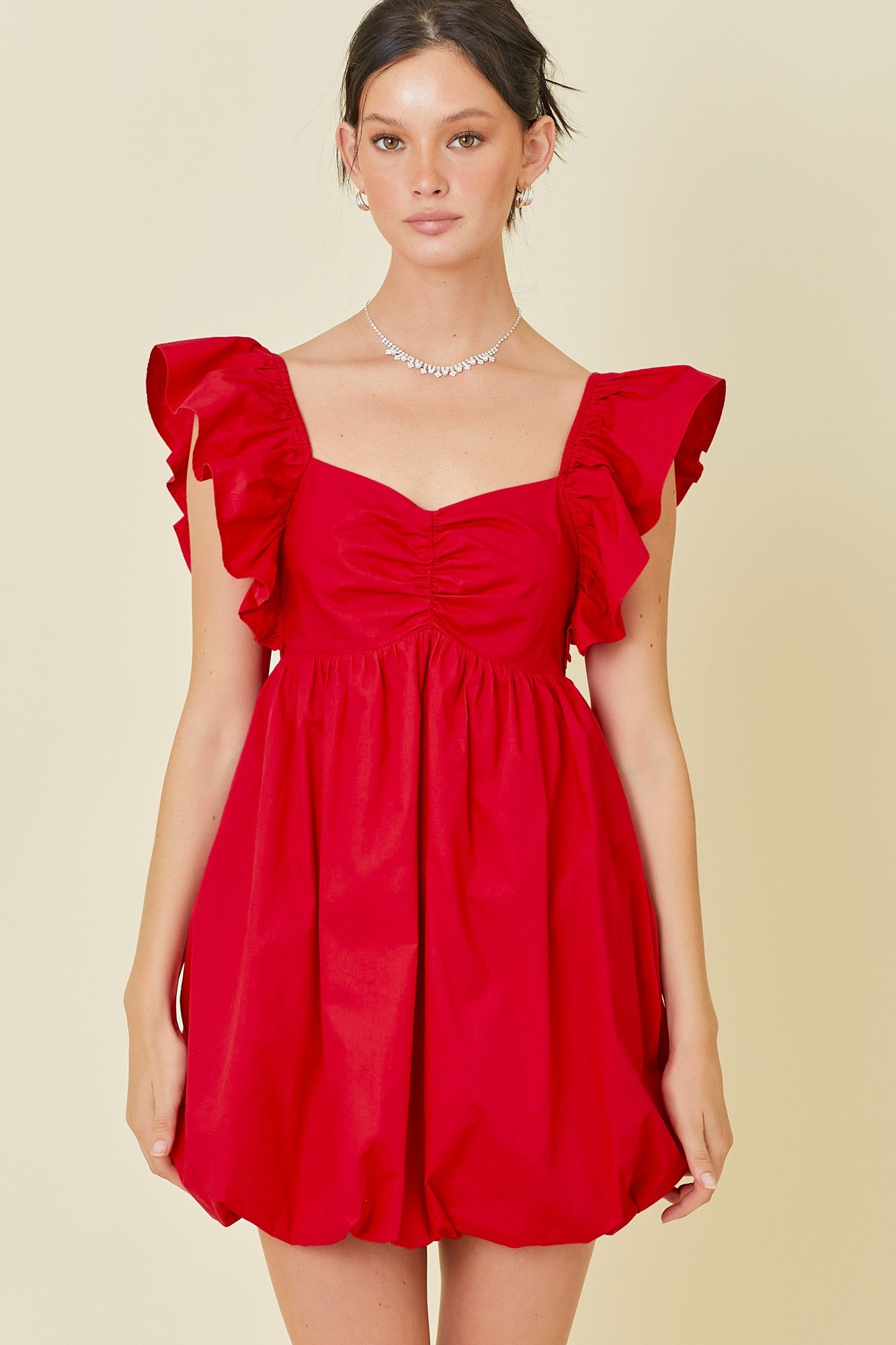 Candy Apple Bubble Dress