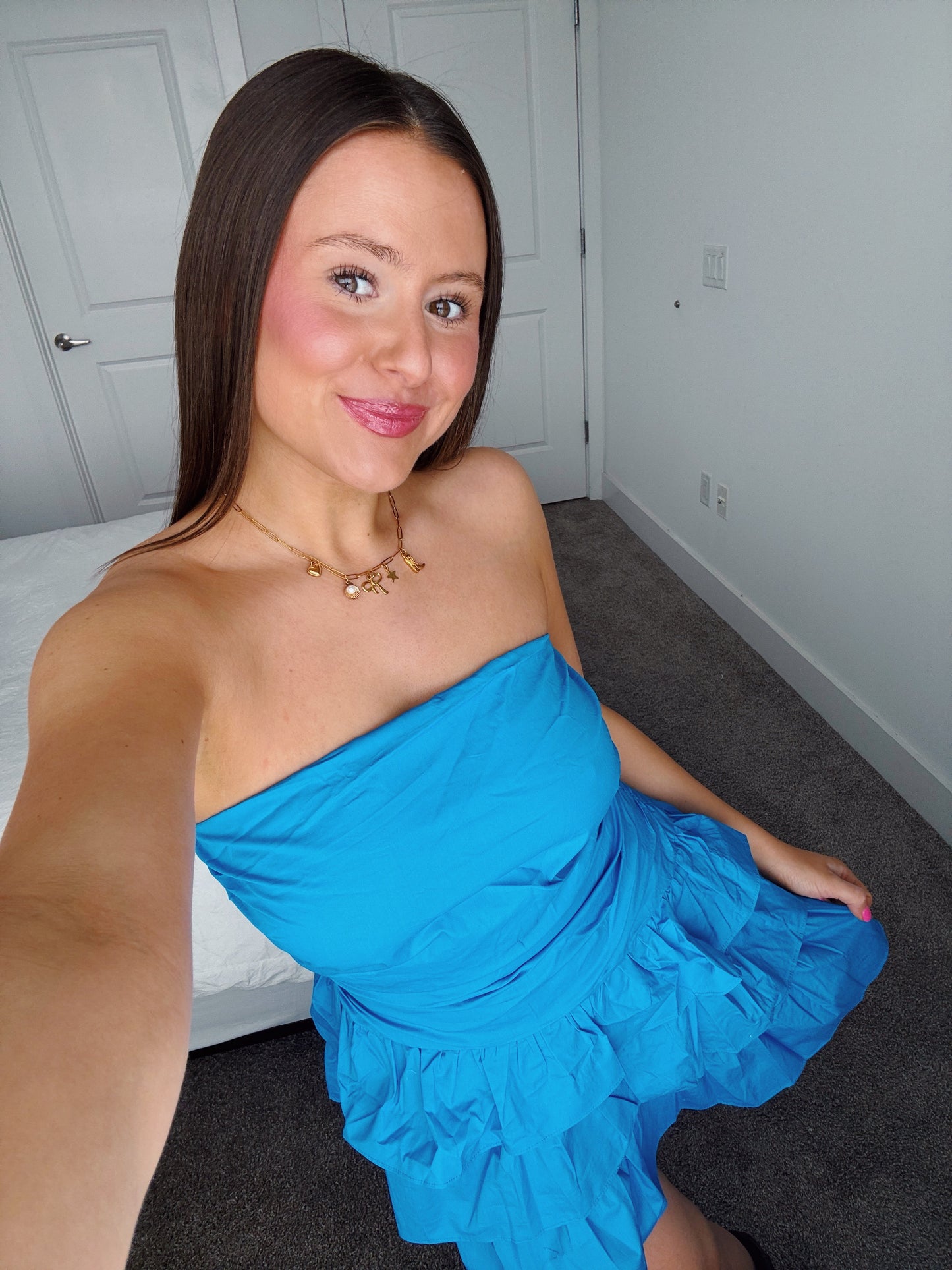 Make Your Mark Ruffle Dress