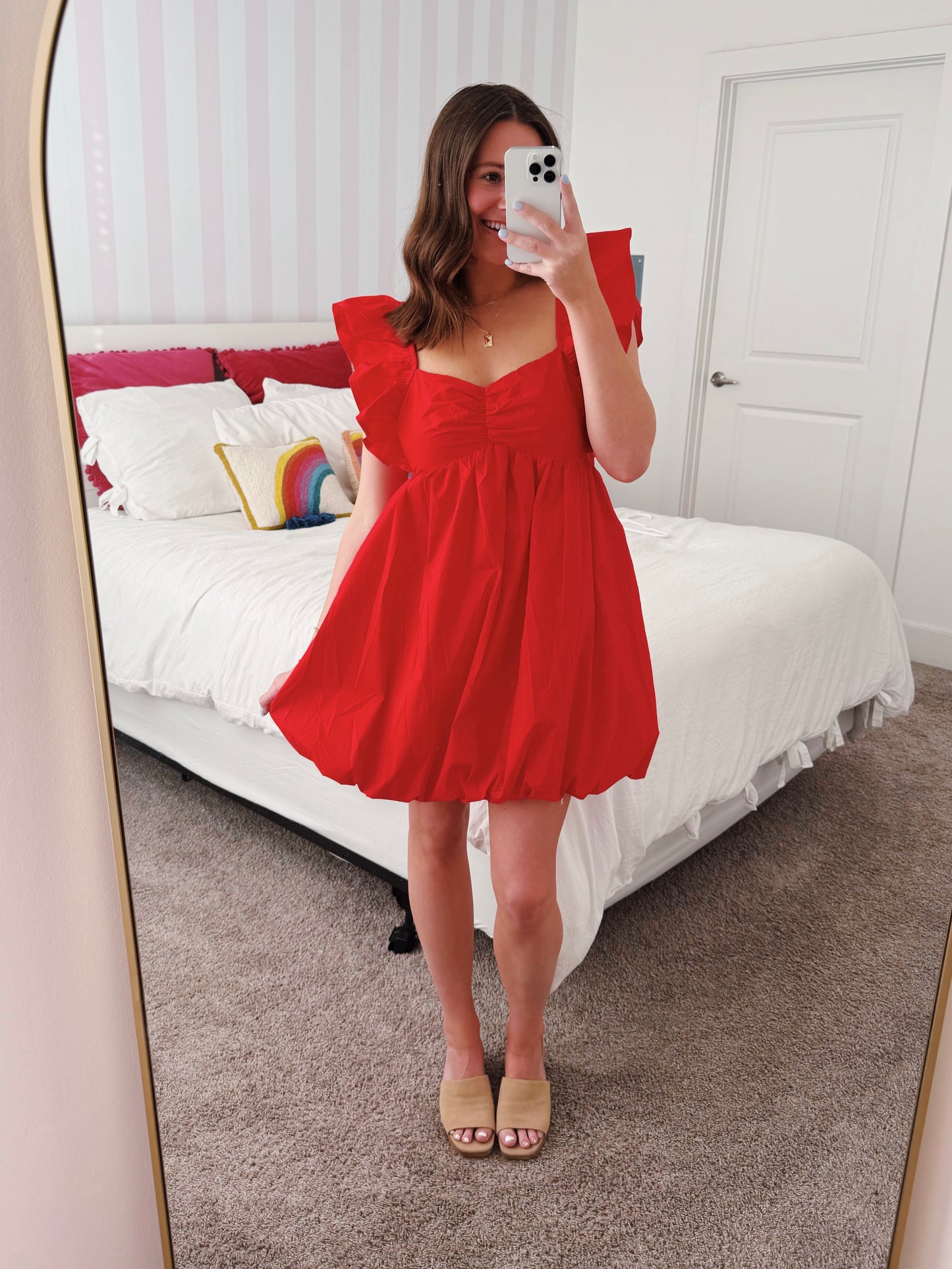 Candy Apple Bubble Dress