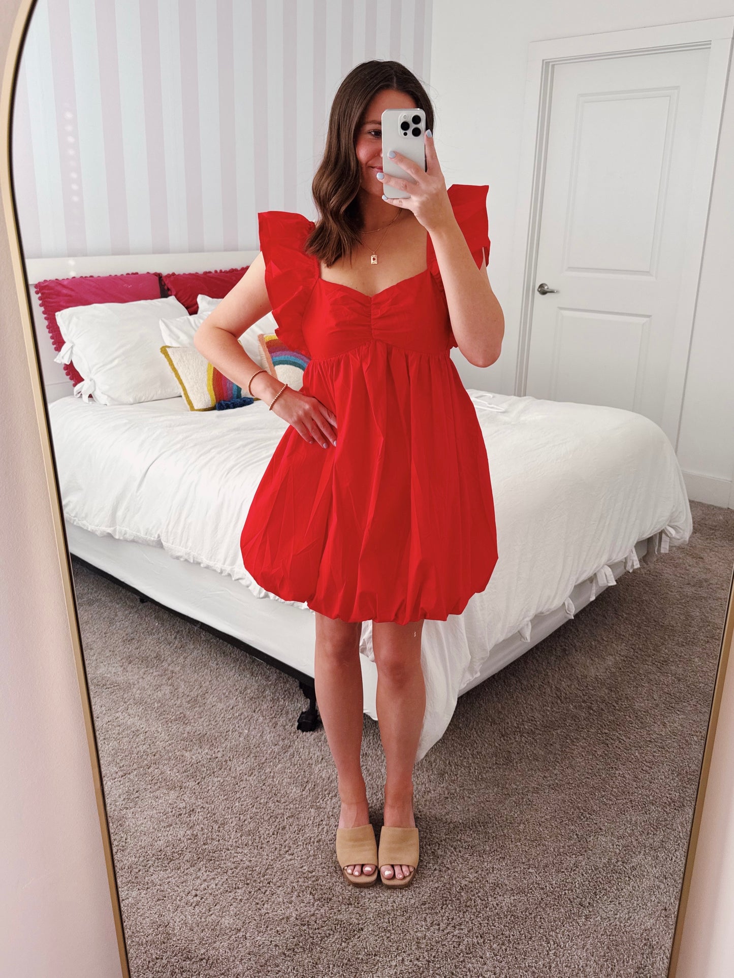 Candy Apple Bubble Dress