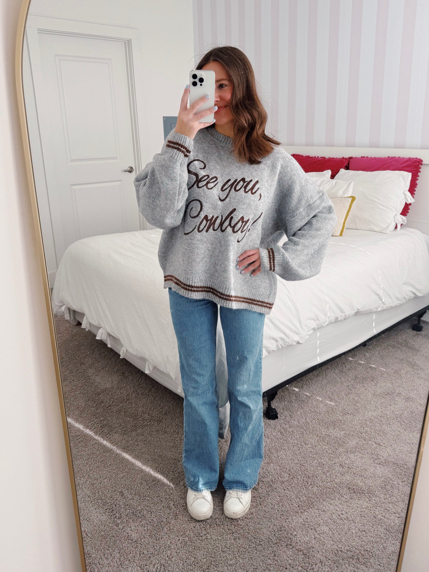 See You Cowboy Sweater