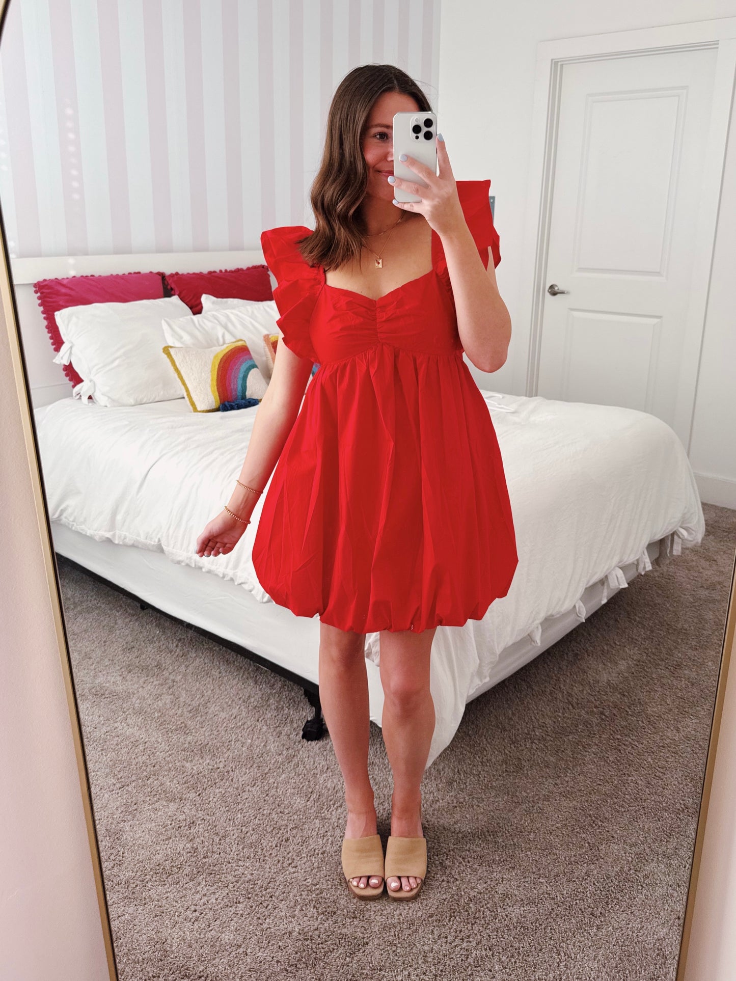 Candy Apple Bubble Dress