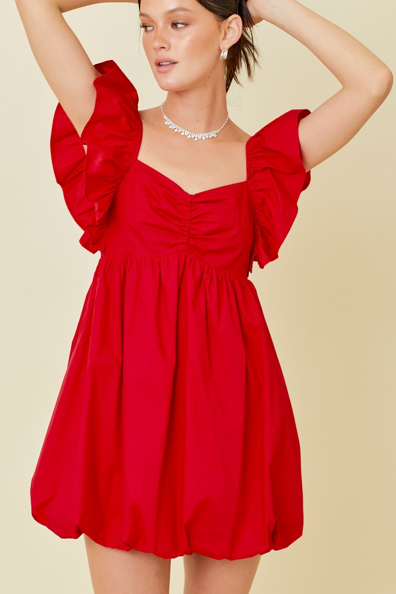 Candy Apple Bubble Dress