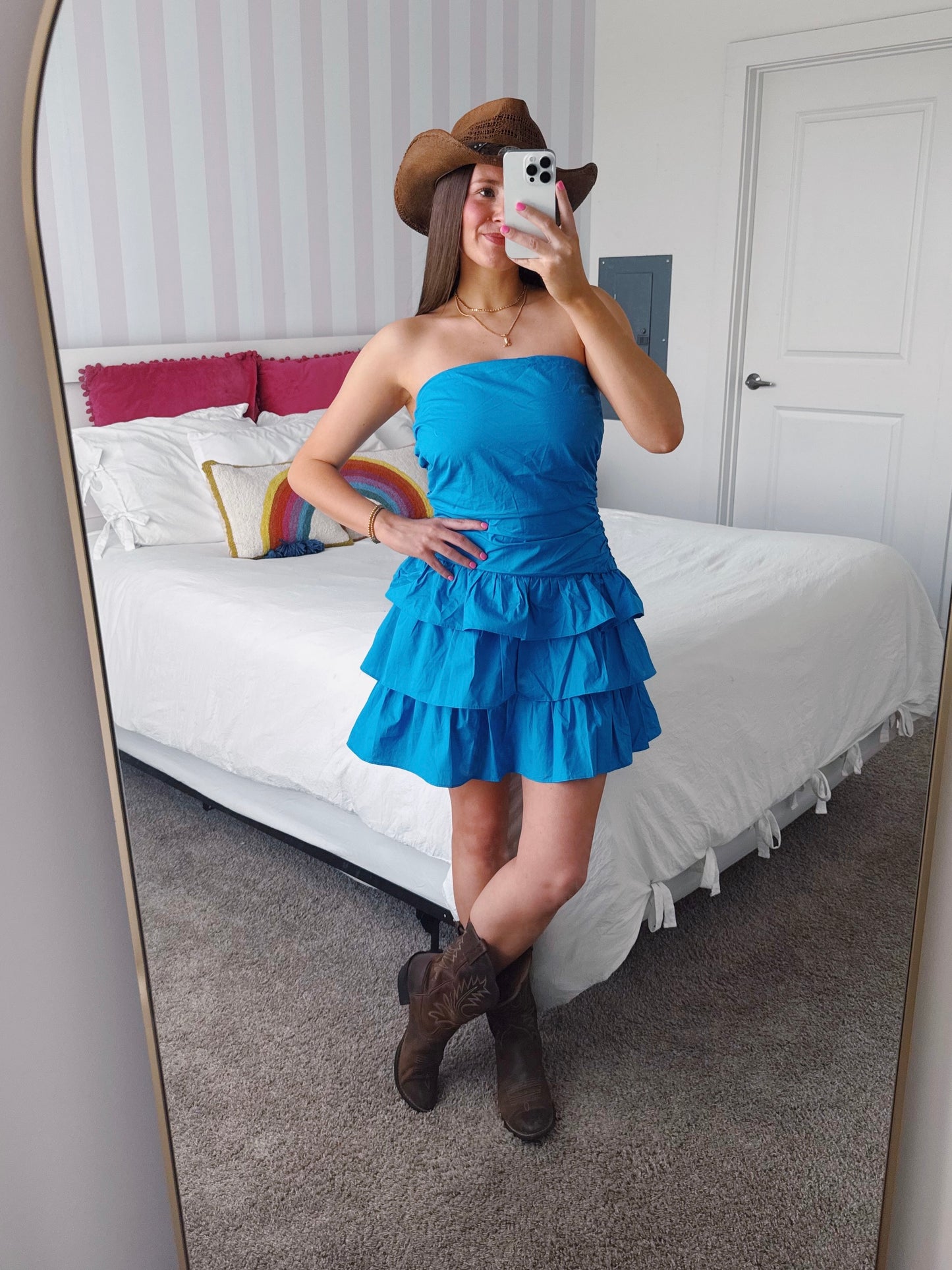 Make Your Mark Ruffle Dress