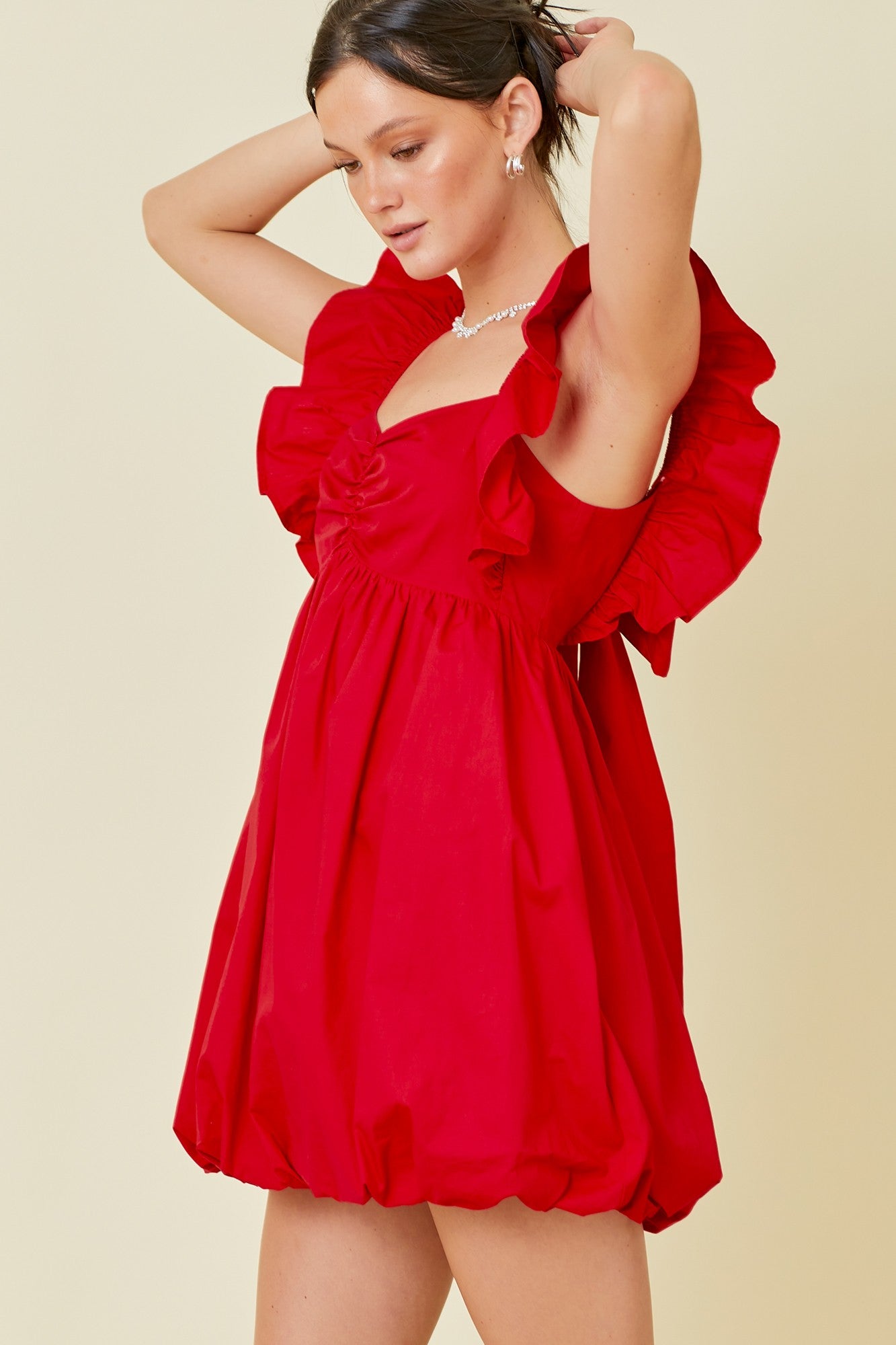 Candy Apple Bubble Dress