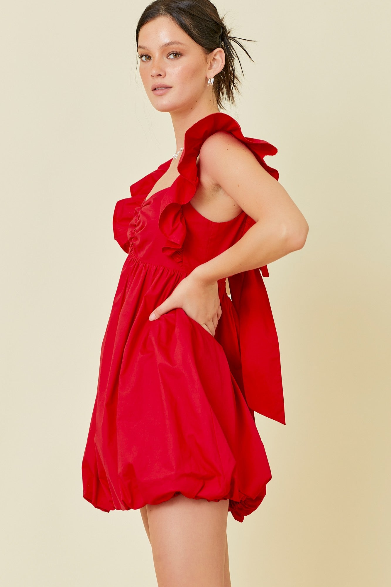 Candy Apple Bubble Dress