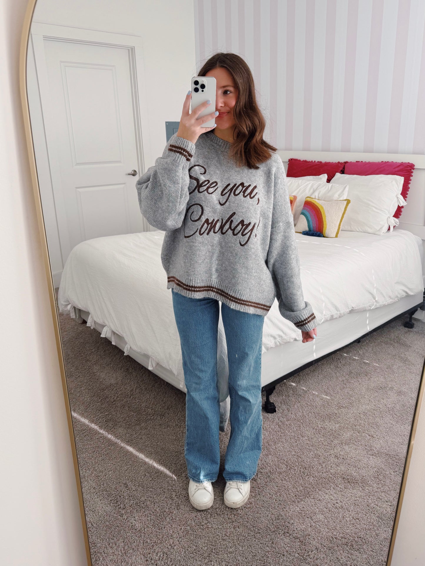 See You Cowboy Sweater