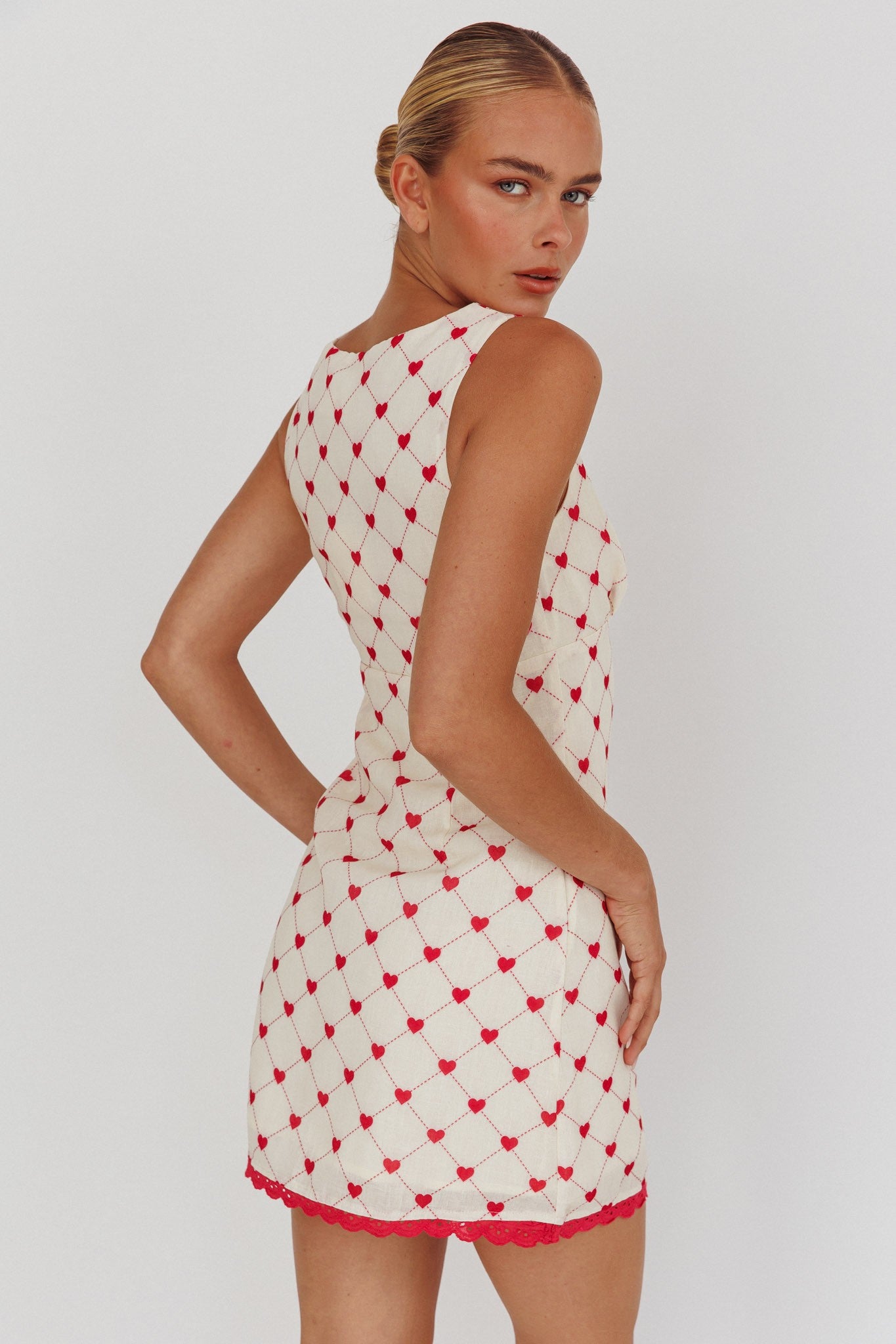 Be Mine Boat Neck Dress