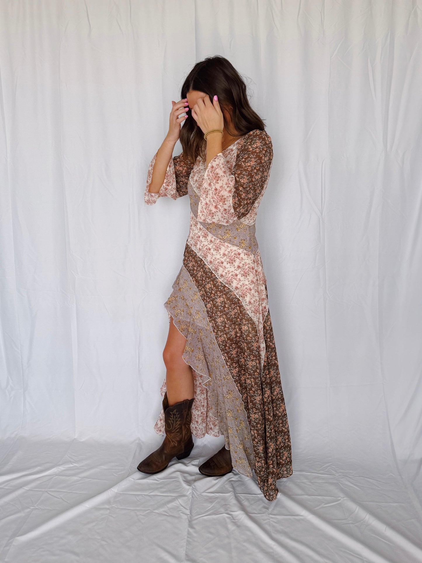 Golden Hour Floral Maxi Dress