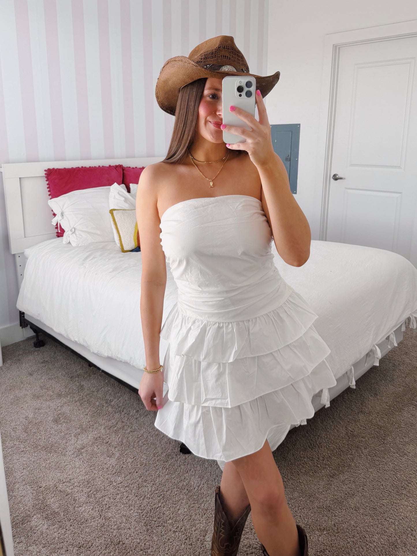 Make Your Mark Ruffle Dress