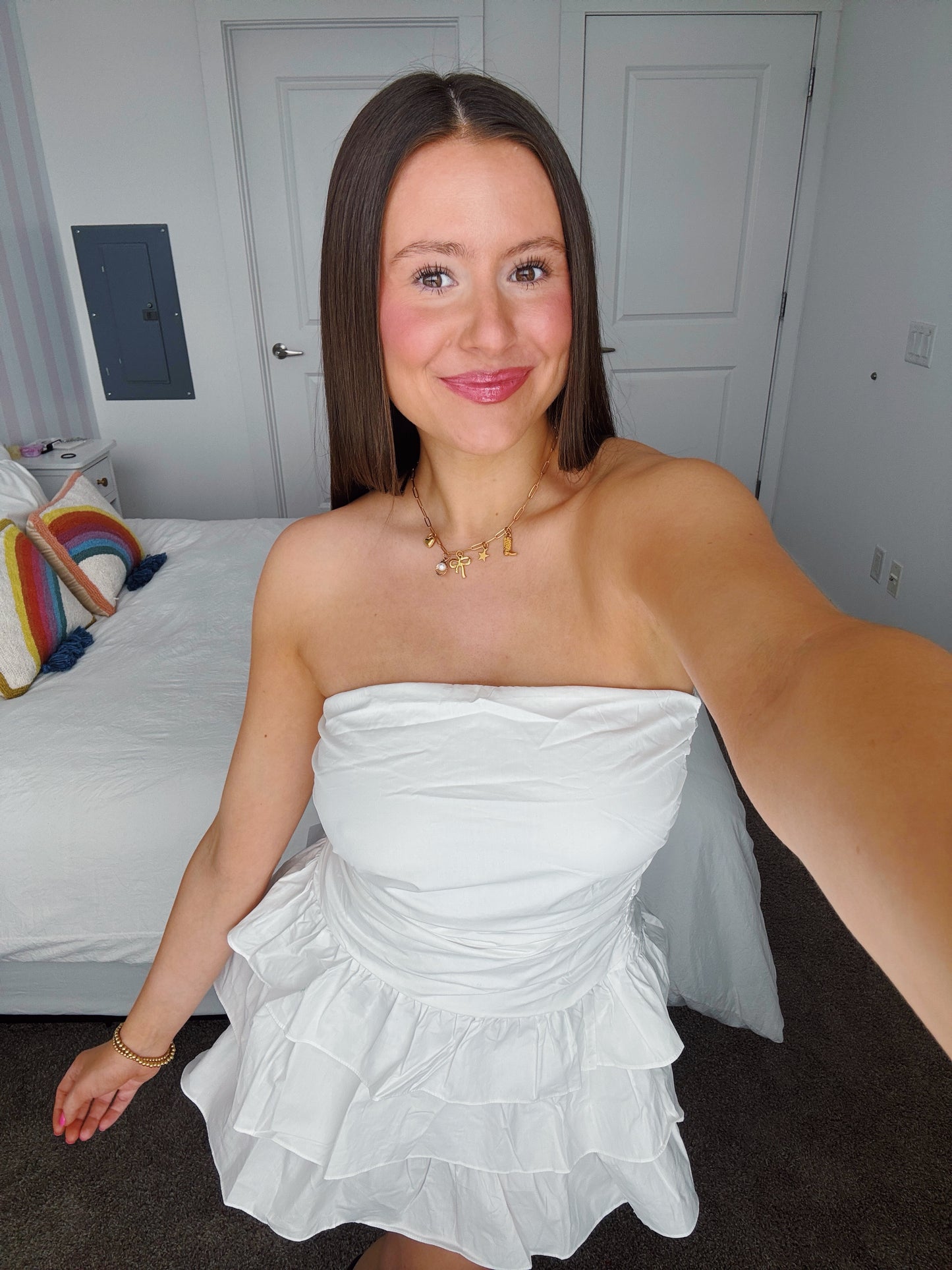 Make Your Mark Ruffle Dress