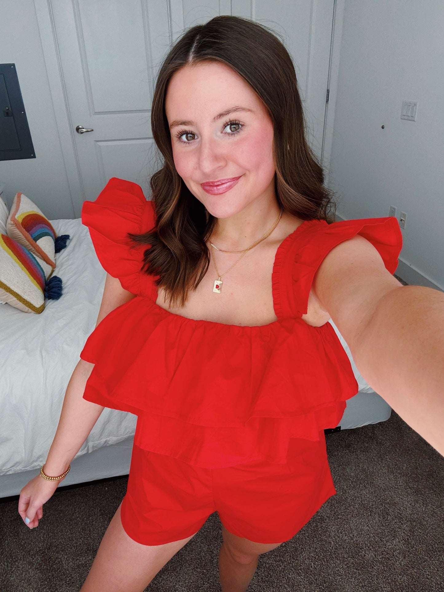 Perfect Picnic Ruffle Romper