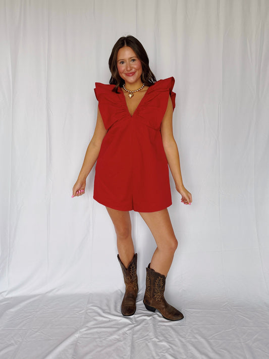 Play Date Denim Romper