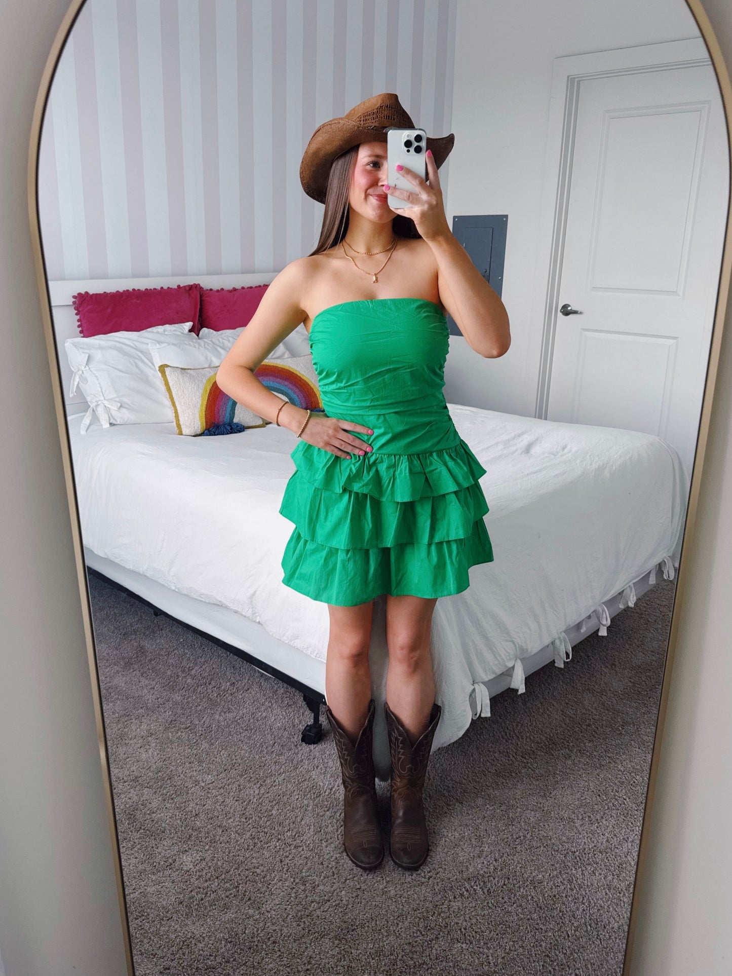 Make Your Mark Ruffle Dress