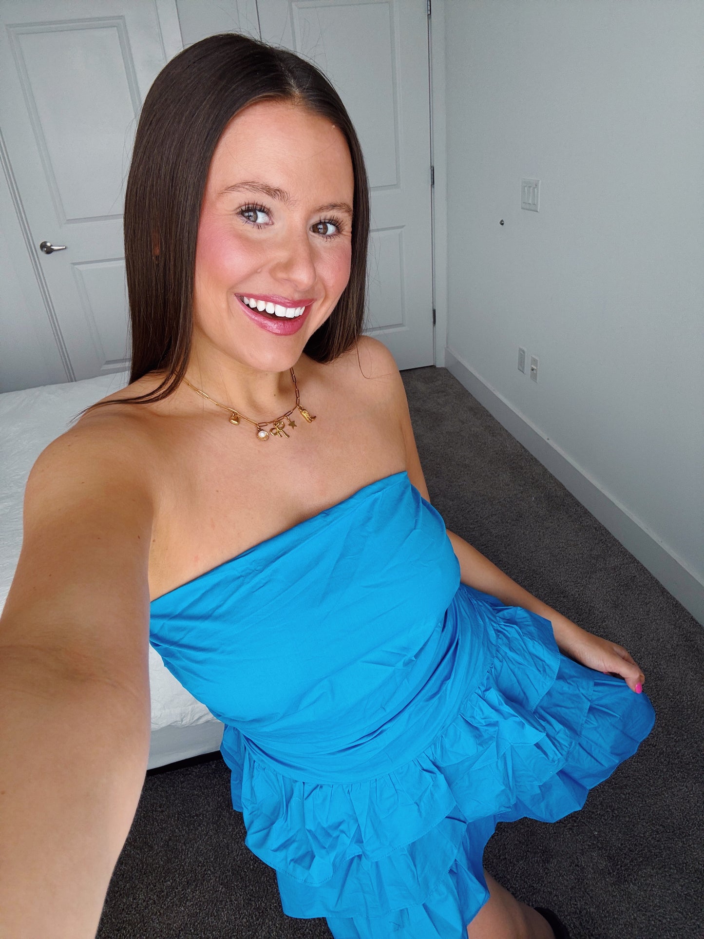 Make Your Mark Ruffle Dress
