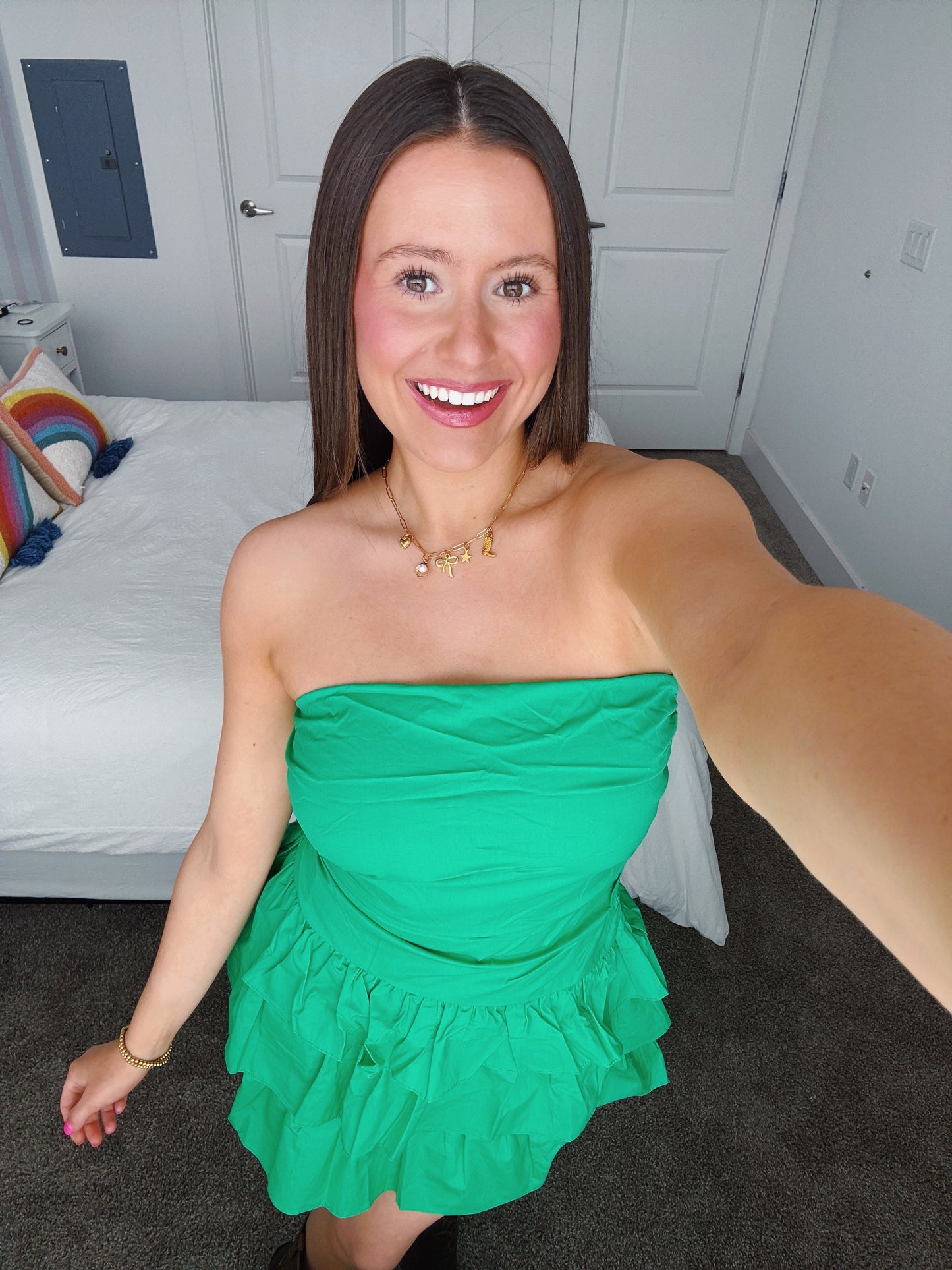 Make Your Mark Ruffle Dress