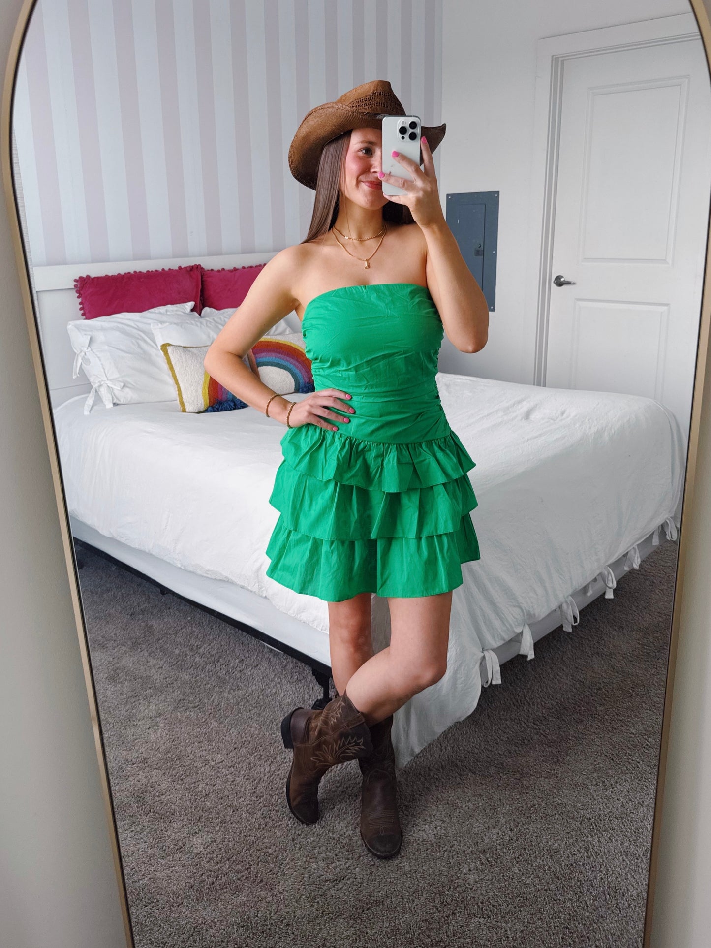 Make Your Mark Ruffle Dress
