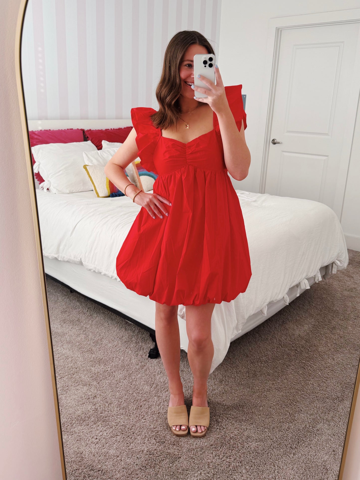 Candy Apple Bubble Dress