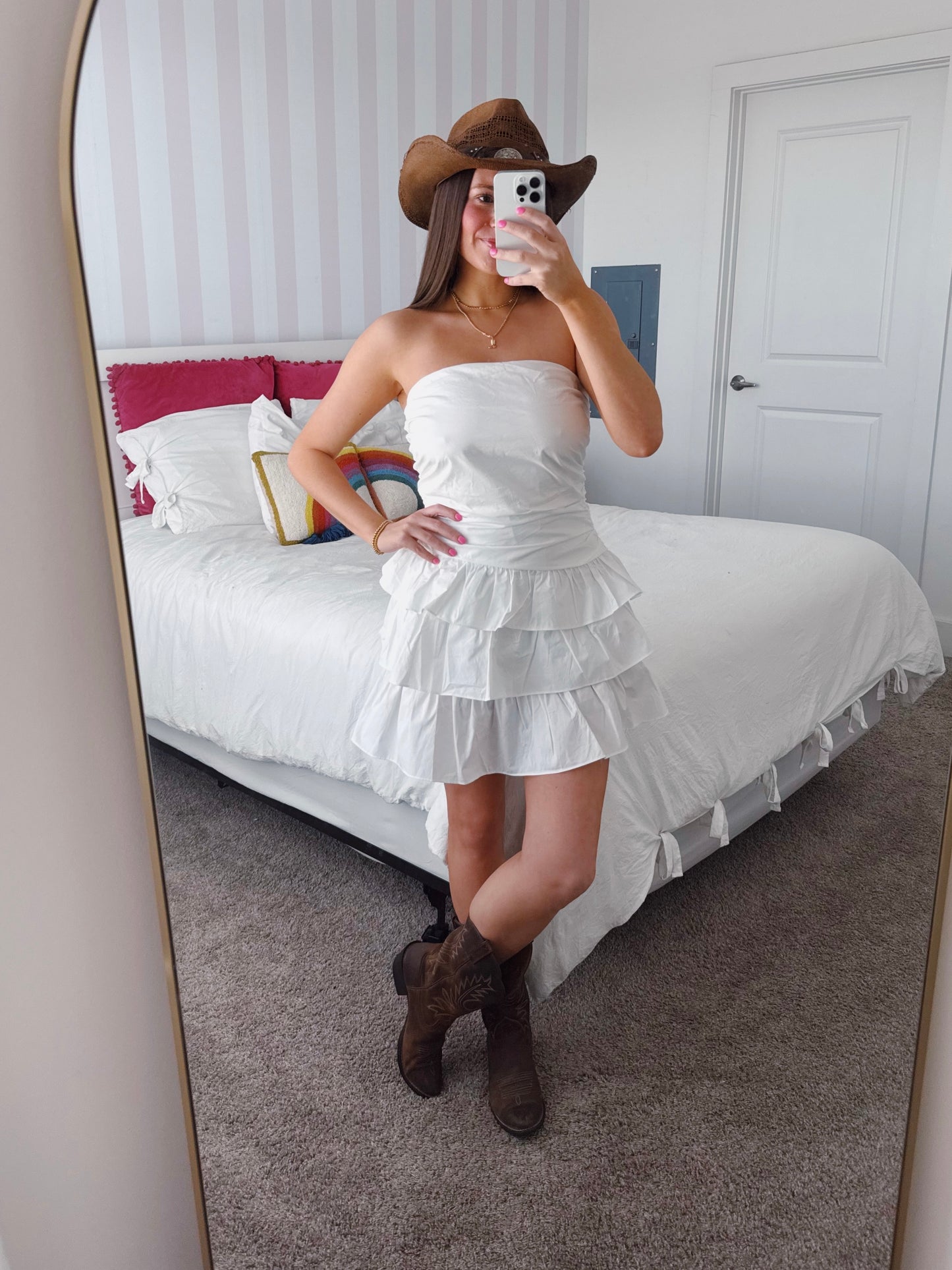 Make Your Mark Ruffle Dress