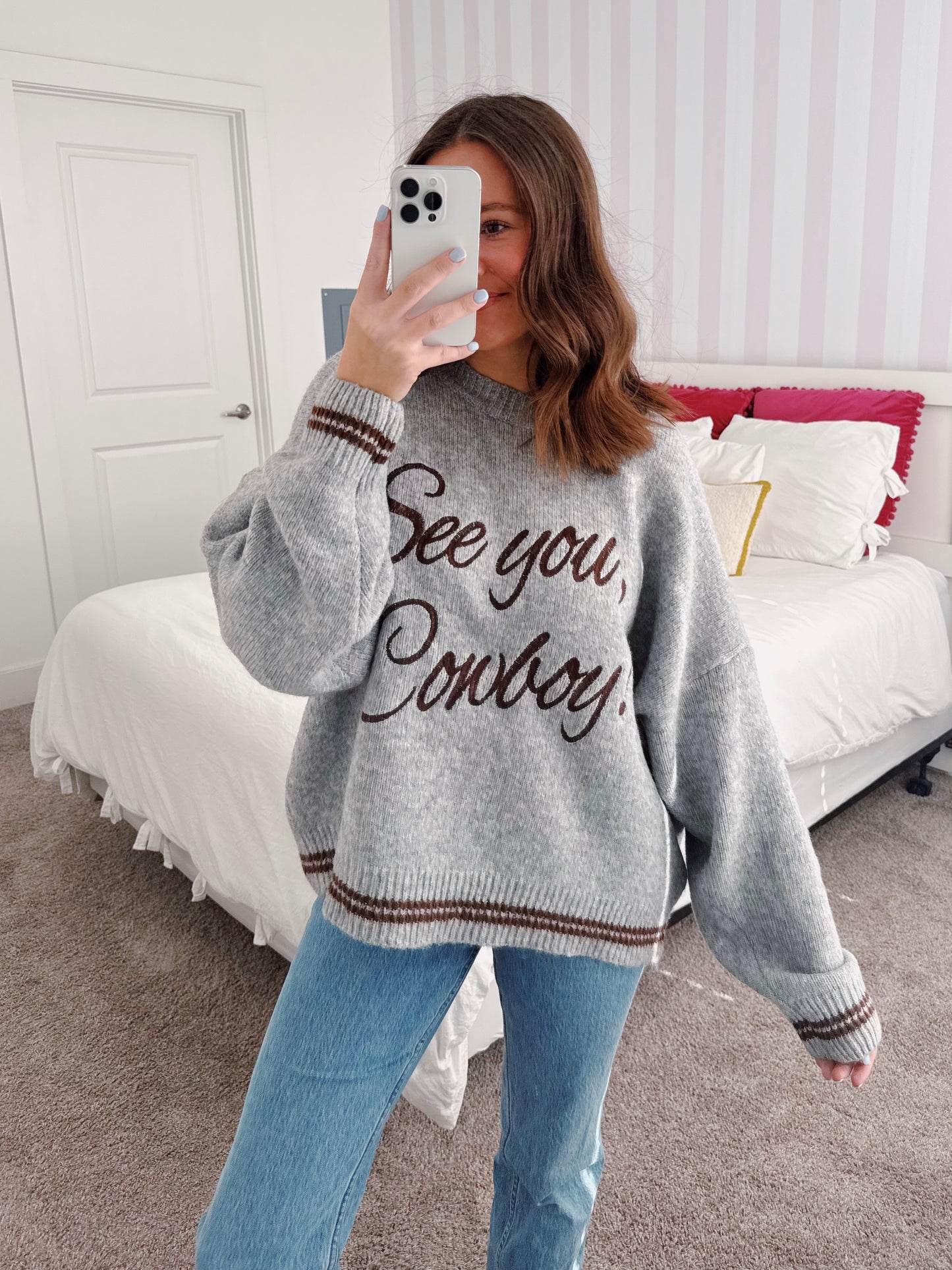 See You Cowboy Sweater