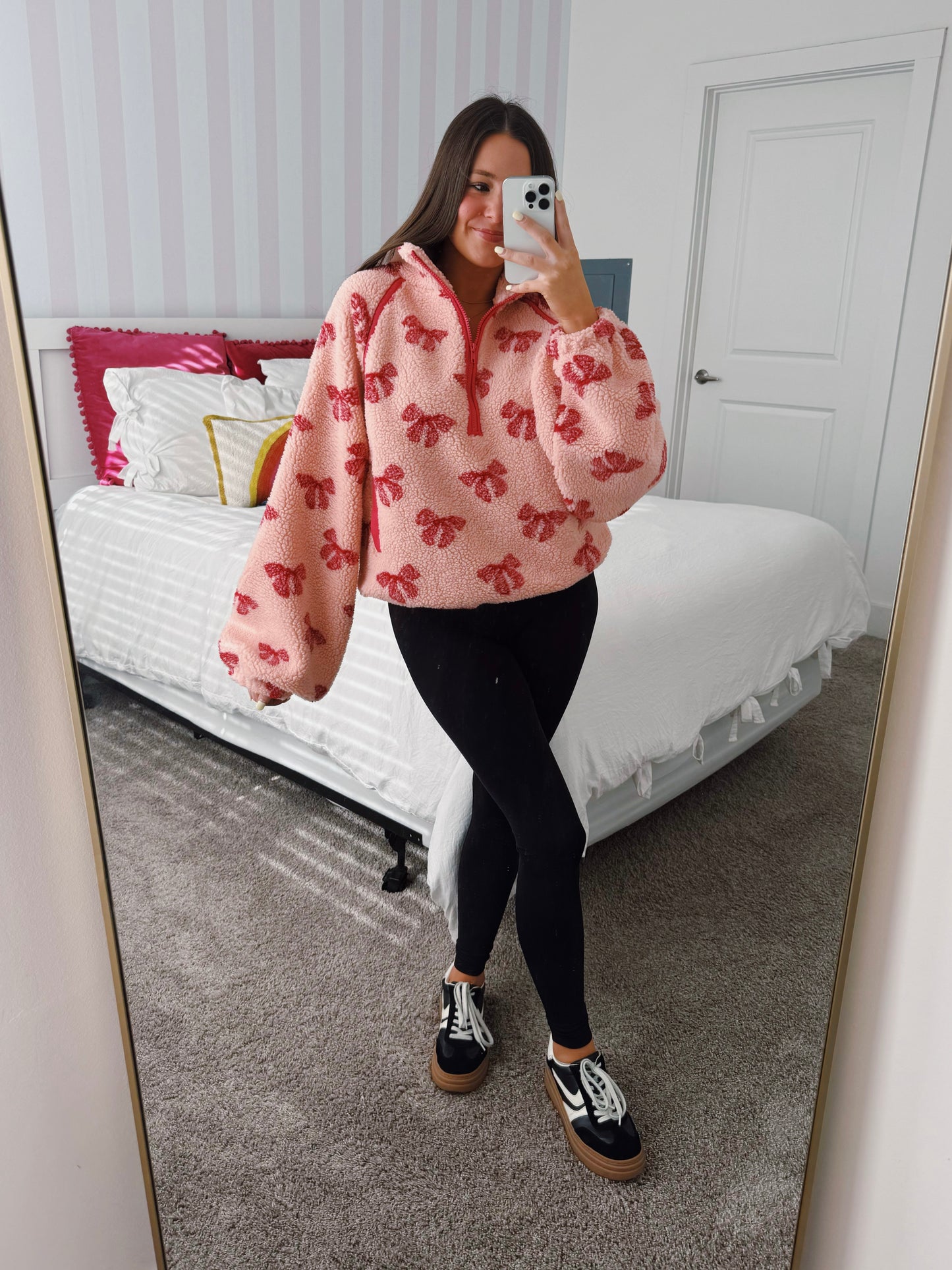 Wrapped in Warmth Fleece Henley Pullover