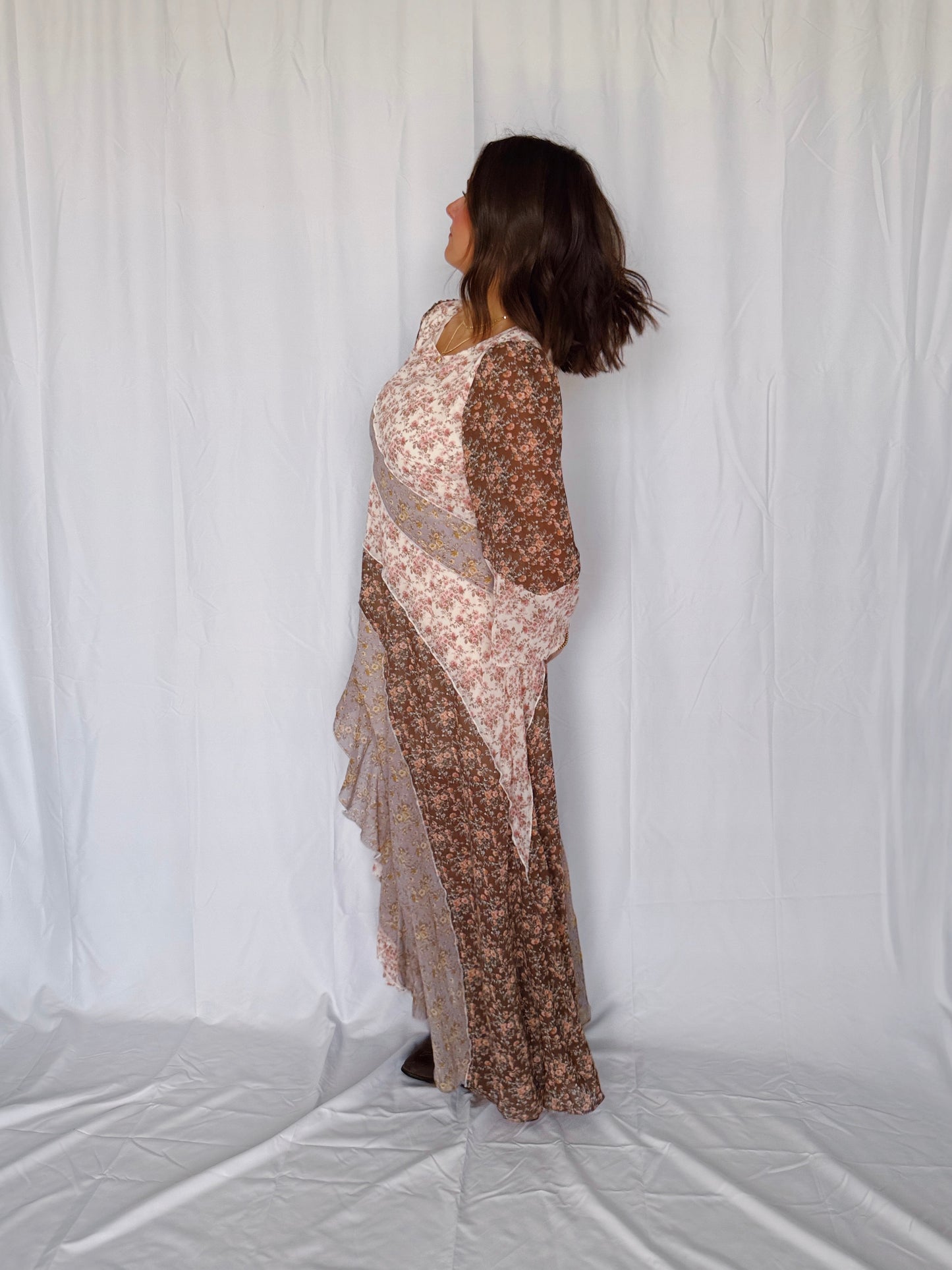 Golden Hour Floral Maxi Dress