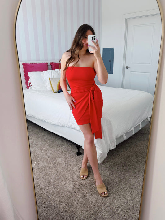 Hot Tamale Wrap Dress