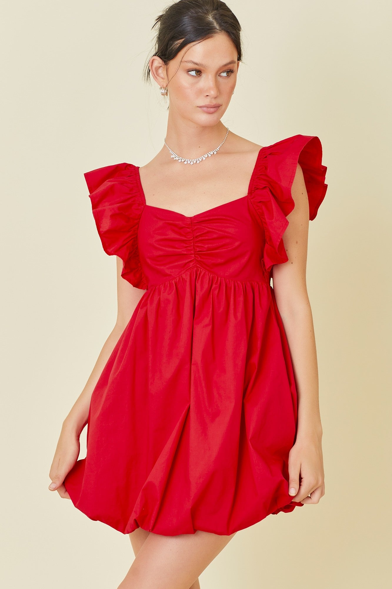 Candy Apple Bubble Dress