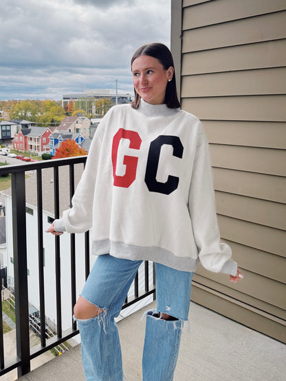 South Carolina Reversible Mock Neck Sweatshirt