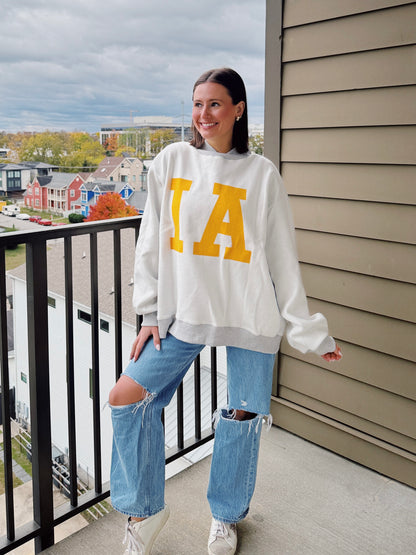 Iowa Reversible Mock Neck Sweatshirt