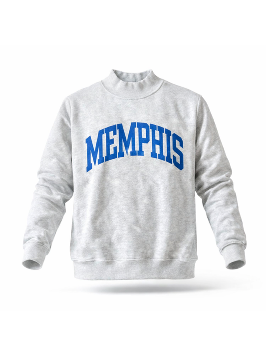 Memphis Reversible Mock Neck Sweatshirt