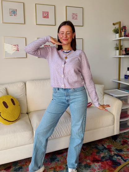 Pop Rocks Confetti Button Down Cardigan