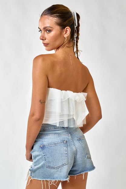 Party Time Ruffle Bodysuit